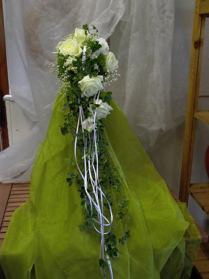 Brautstrauß grün